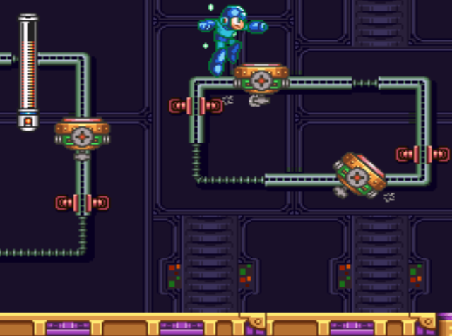 Mega Man 7 screenshot - Wily's Castle 1